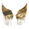 Angelwings,Wings,Gold,Angel Wings,Metallic