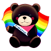 PRIDE MONTH RAINBOW BEAR