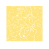 Face line yellow