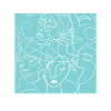 Face line blue