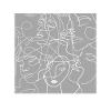Face line grey