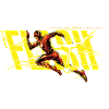 The Flash Running Yellow Logo