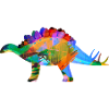Stegosaurus,dinosaurier,graffiti,malerei