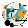 Abstract geometric design