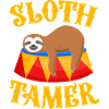 Sloth tamer Circus Carnival Tamer