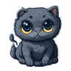 Cute Grey Cat