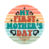Retro first mother’s day