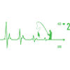 Angler Fishing Heartbeat