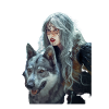 Strong Woman Wolf