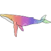 Wal Regenbogen Version