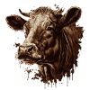Une vache