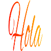 Hola, rouge - orange - jaune