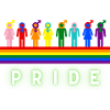 Pride Rainbow LGBTQ Diversity Design