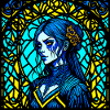 Fille gothique