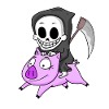 Grim Reaper Pig