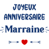 Joyeux Anniversaire Marraine