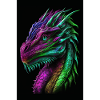 bunter Drache
