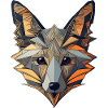 Abstrakte Kunst Fox