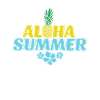 Aloha Summer Pineapple Sweet Fruit Tropical