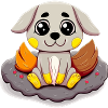 Miko le chien rigolo