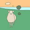 Sheep in a meadow
