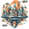 Futuristic city