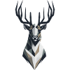Geometric Deer