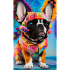Peintures de bouledogue français