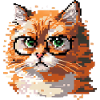 Pixel Art Cat