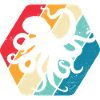 Octopus Octopus Ocean Sea Retro