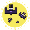 Bats with Moon