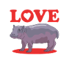 Hippo Baby Hippo Hippos Gift