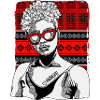 Woman with highlife tattoo