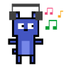 Bluebear écoute de la musique