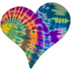 Tie Dye Heart