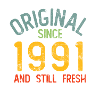 1991 Année de naissance Millésime