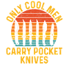 Funny knife collector retro