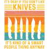 Funny knife collector