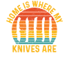 Funny knife collector retro