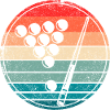 Retro Billiards Pool Player