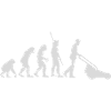 Evolution des Rasenmähers