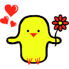 Cute Bird in Love