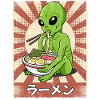 ramen alien noodle soup ramen