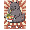 ramen cat noodle soup ramen
