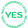 SELF CONFIDENCE LEVEL YES green