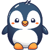Cute penguin