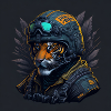 Tiger Soldier Helmet
