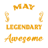 Mai 1965 Legends Cadeau d’anniversaire