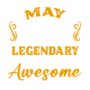 Mai 1969 Cadeau d’anniversaire Legends