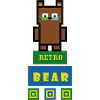 Brownbear in Retrostyle